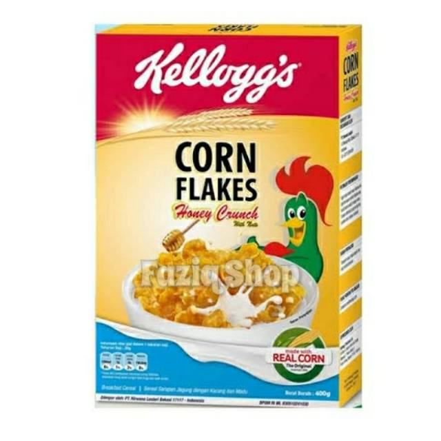 

Kelloggs Corn Flakes Honey Crunch 400gr