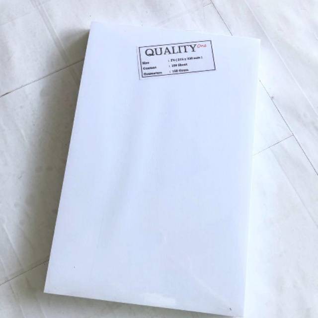 

100 lembar buffalo f4 bufalo putih murah polos 150gsm