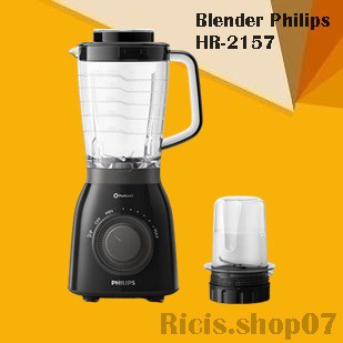 Terbaru Blender Philips HR-2157 / HR2157 / HR 2157 350 Watt Tritan Jar Free Bubble Wrap