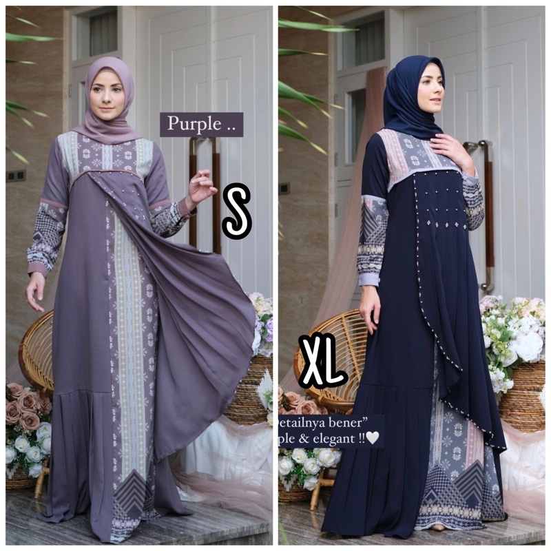NATALI DRESS Purple size S Ori Javina