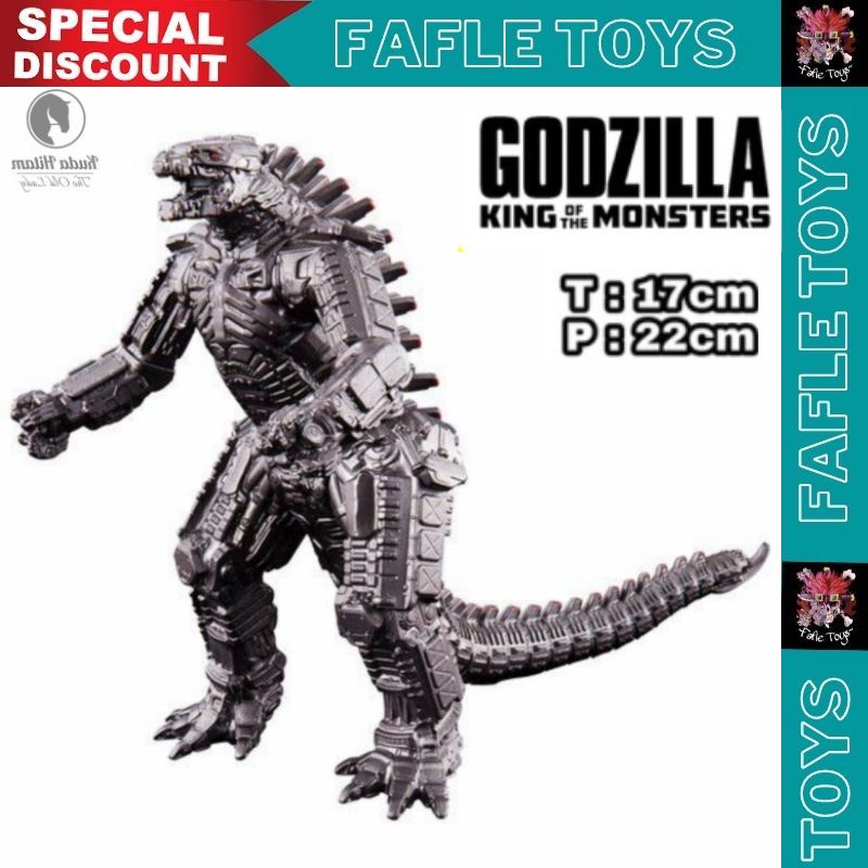 Action Figure MECHA GODZILLA 2021 Miniatur Pajangan Mainan Monster / MechaGodzilla Kaiju Mecha Godzi