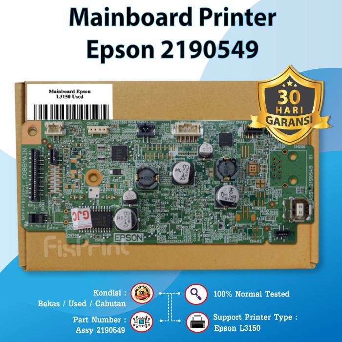 Mainboard Printer Epson L3150 Original Board Motherboard L3150 L-3150 FPTS341
