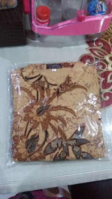 Gamis Batik Sogan Size Standar Dan Jumbo Katun Mataram Primisima Adem Murah
