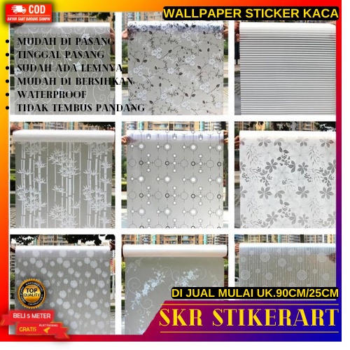 STIKER KACA/STICKER KACA/STIKER KACA JENDELA RUMAH/STICKER KACA JENDELA RUMAH