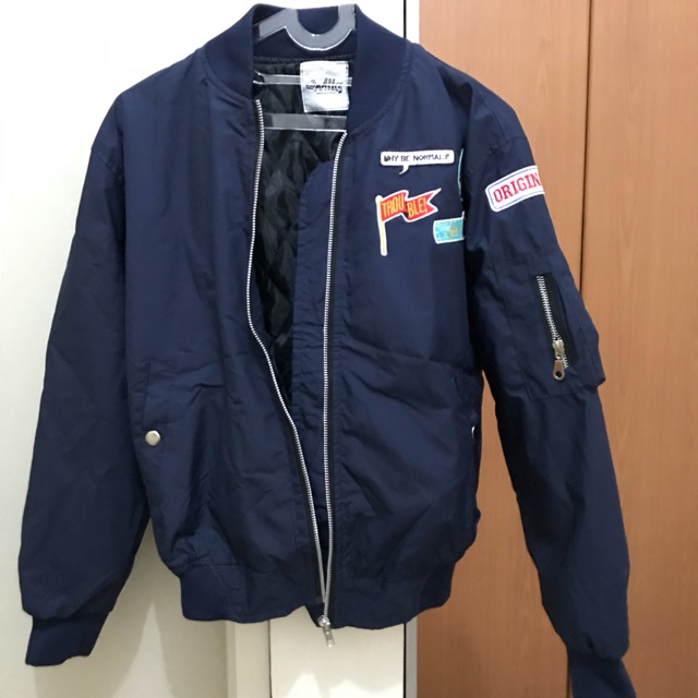Jaket Bomber Patch Cewek, Bomber Cowok, Bomber Couple