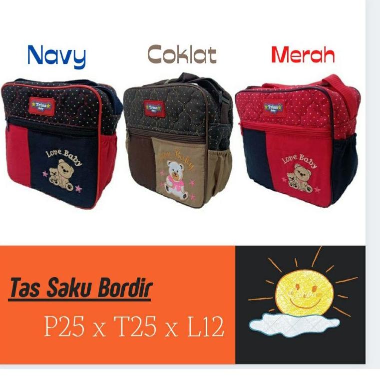 PTS.25Au22ᴿ ‣ TAS BAYI KECIL - TAS SAKU BORDIR - TAS TRINA BABY