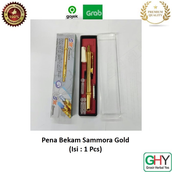 Pena Bekam Sammora Gold - Pen Bekam Pena Jarum Bekam
