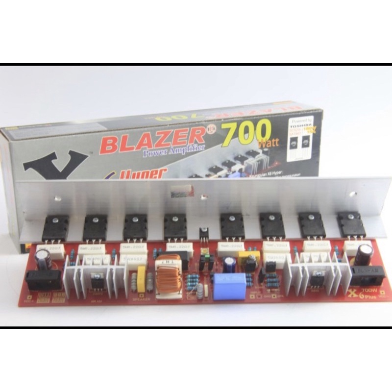 Kit power amplifier Blazer X6 Hyper 700w