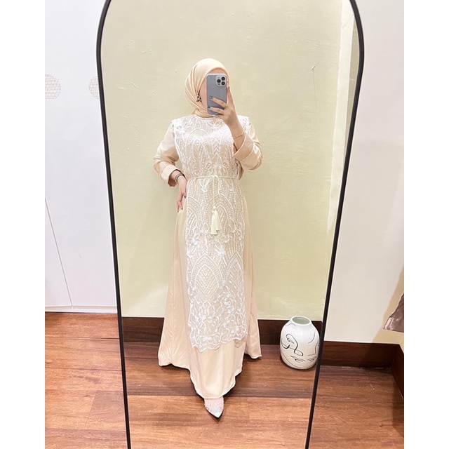 AMINDA BRUKAT DRESS