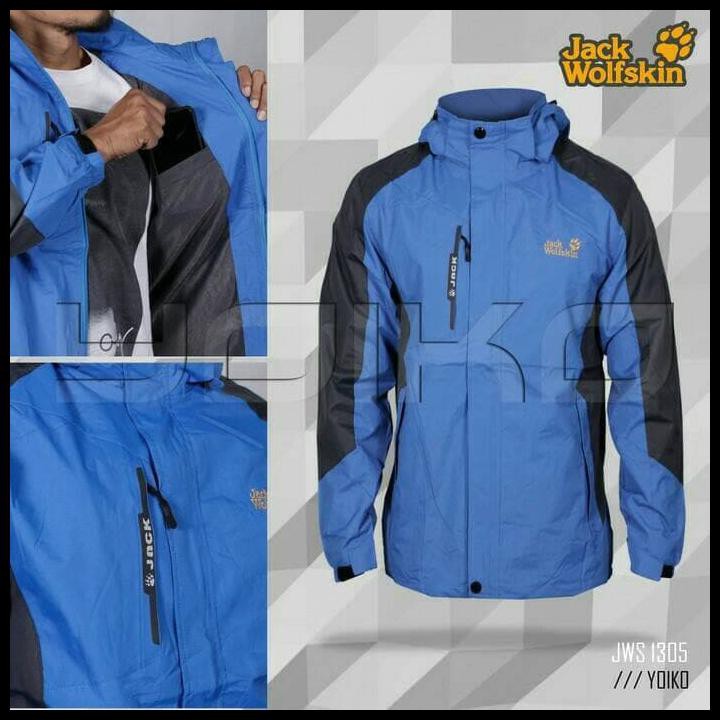 JAKET GUNUNG OUTDOOR JACK WOLFSKIN 1305 WATERPROOF IMPORT