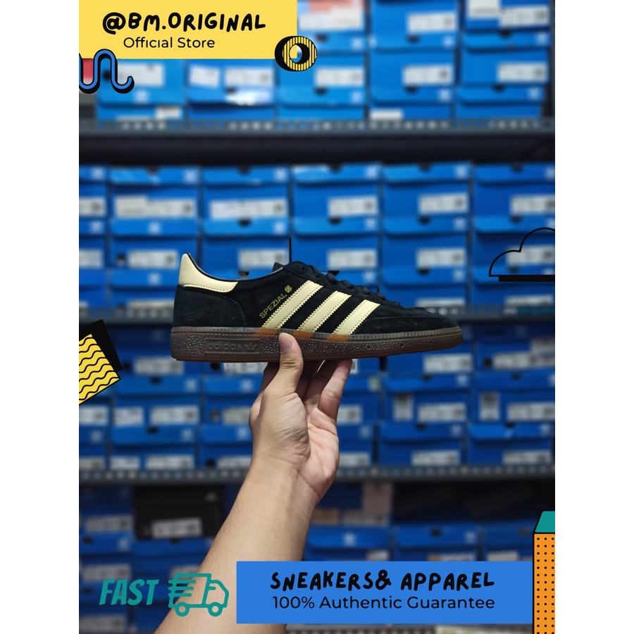 Adidas Spezial St Patrick Day Black Yellow ORIGINAL BD7621