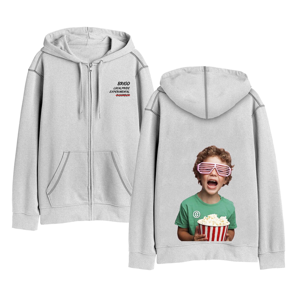 Sweater Hoodie Resleting BRIGO DISORDER Sablon DTF Fleece Cotton II BRIGO Zipper Jumper Hoodie DISORDER II M-XXL (Pria &amp; Wanita) Free stiker&amp;Gantungan Kunci