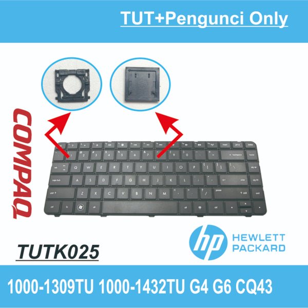 Jual Tutk025 Tombol Tut Tuts Key Pengunci Dudukan Keyboard Notebook Laptop Hp 1000 1309tu 1000 1431tu Hp Indonesia Shopee Indonesia