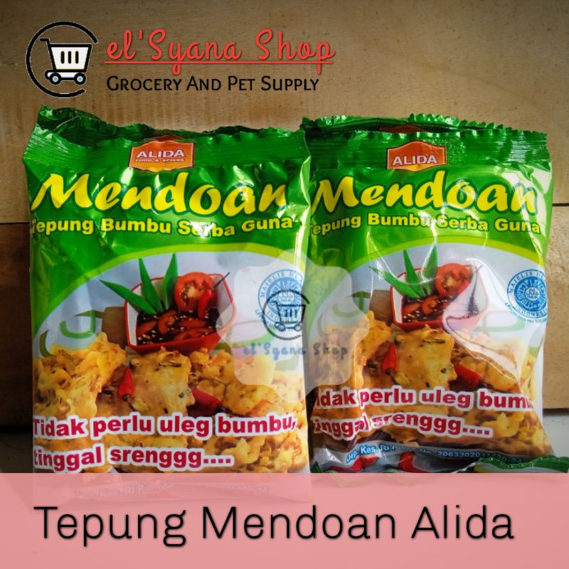 

Tepung Mendoan Alida Tepung Bumbu Serbaguna Khas Banyumas