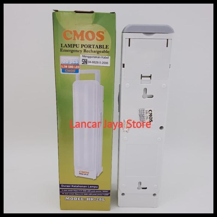 Lamp Emergency Cmos Hk-28 / Lampu Emergency Cmos Hk28 Original