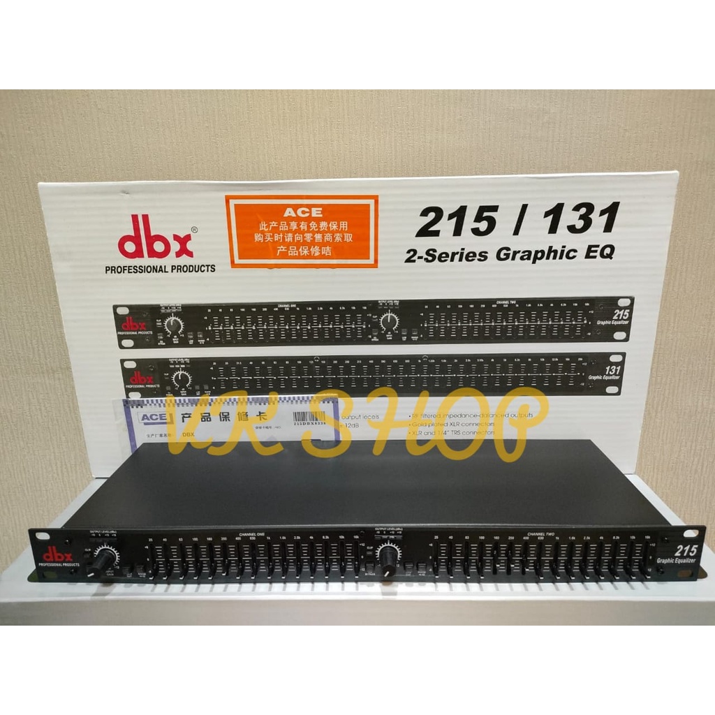 EQUALIZER DBX 215 / 131 DBX215 / 131
