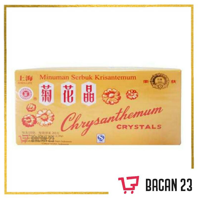 

Chrysanthemum Crystals (10pcs x 20gr) - Krisantemum Seruni Cifacing / Teh Bunga / Bacan 23 - Bacan23