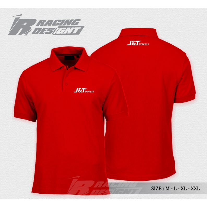PROMO Bisa COD... Poloshirt JT logo kecil depan belakang premium
