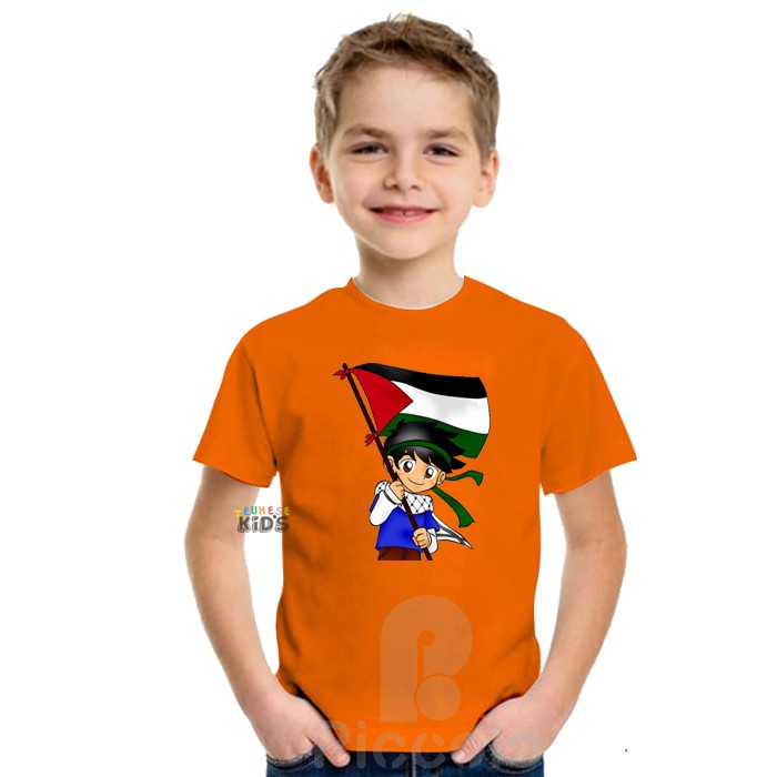 kaos anak anak/Kaos Palestina Kaos Muslim Kualitas Premium terbaru