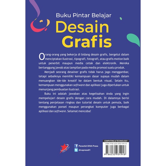 Buku Pintar Belajar Desain Grafis - DIVA Press