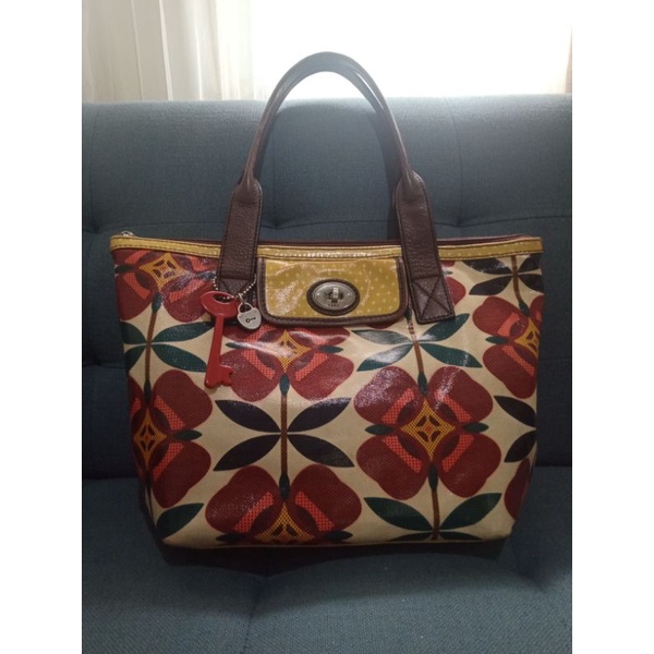 fossil keyper cherry shopper preloved
