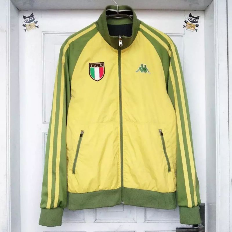 Jaket Tracktop Kappa Italia Reversible Second Original