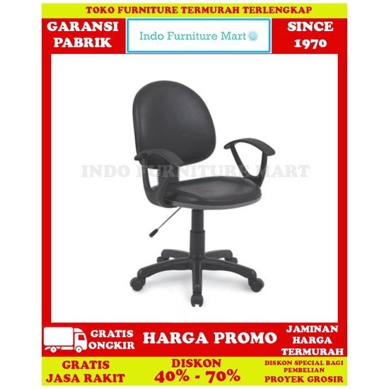 Kursi Kantor Kerja Staff Manager Chitose Etd 500 With Armrest Armrest
