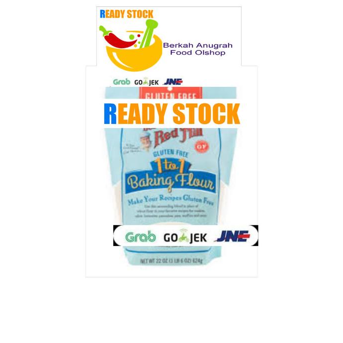 

Gluten Free 1-to-1 Baking Flour 624g