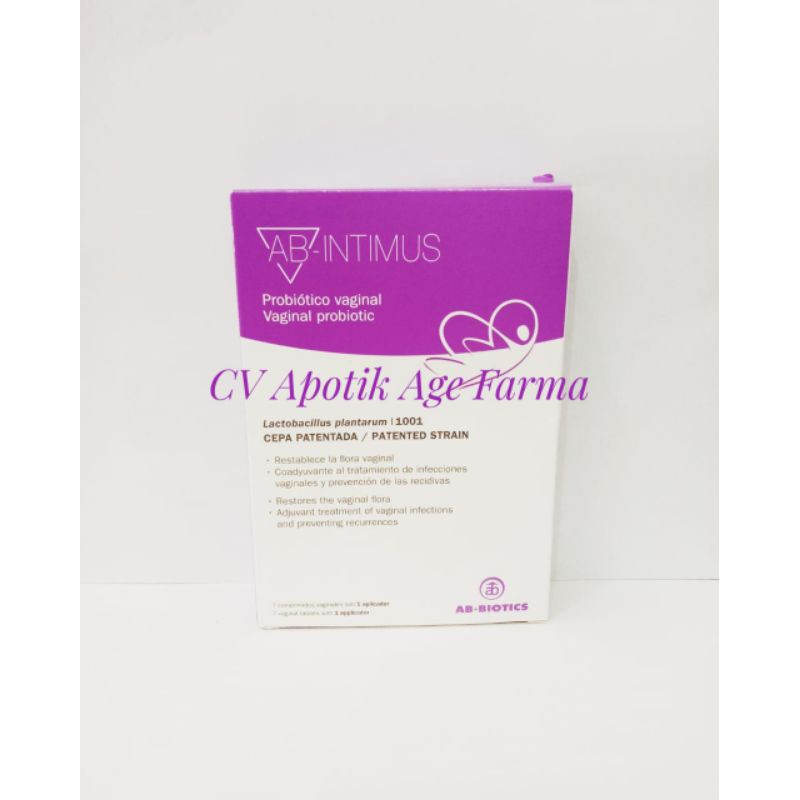 AB-Intimus Tablet isi 7 + 1 Aplikator (Meprofarm)