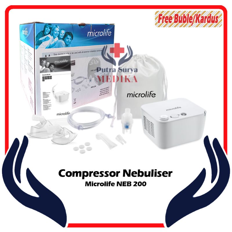 Nebulizer Microlife NEB200 | Alat Terapi Uap Microlife Swiss