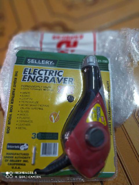 Sellery Electric Engraver - Alat Grafir Akrilik Acrylic Besi Engraving