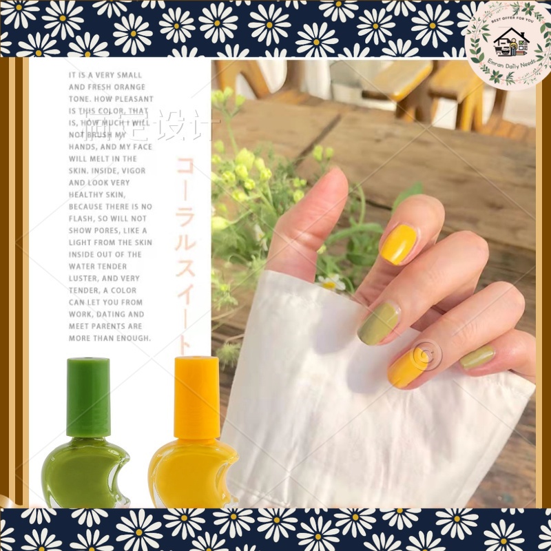 Emran Kutek Peel Off Cat Kuku bisa di kelupas bukan kutek implora naura taff Nail polish Pewarna Kuk