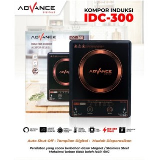 Advance Kompor Listrik Induksi IDC-300 Kompor Induksi IDC300 IDC 300
