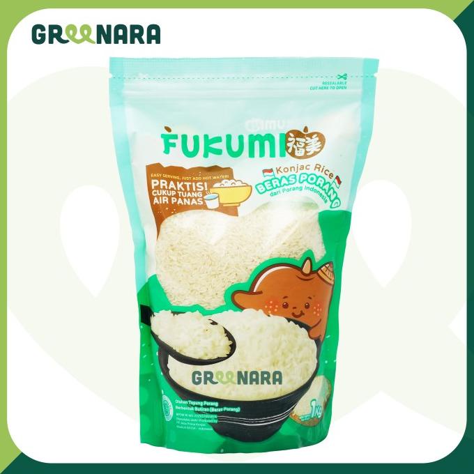 

Fukumi Konjac Rice 1kg / Beras Porang 1kg