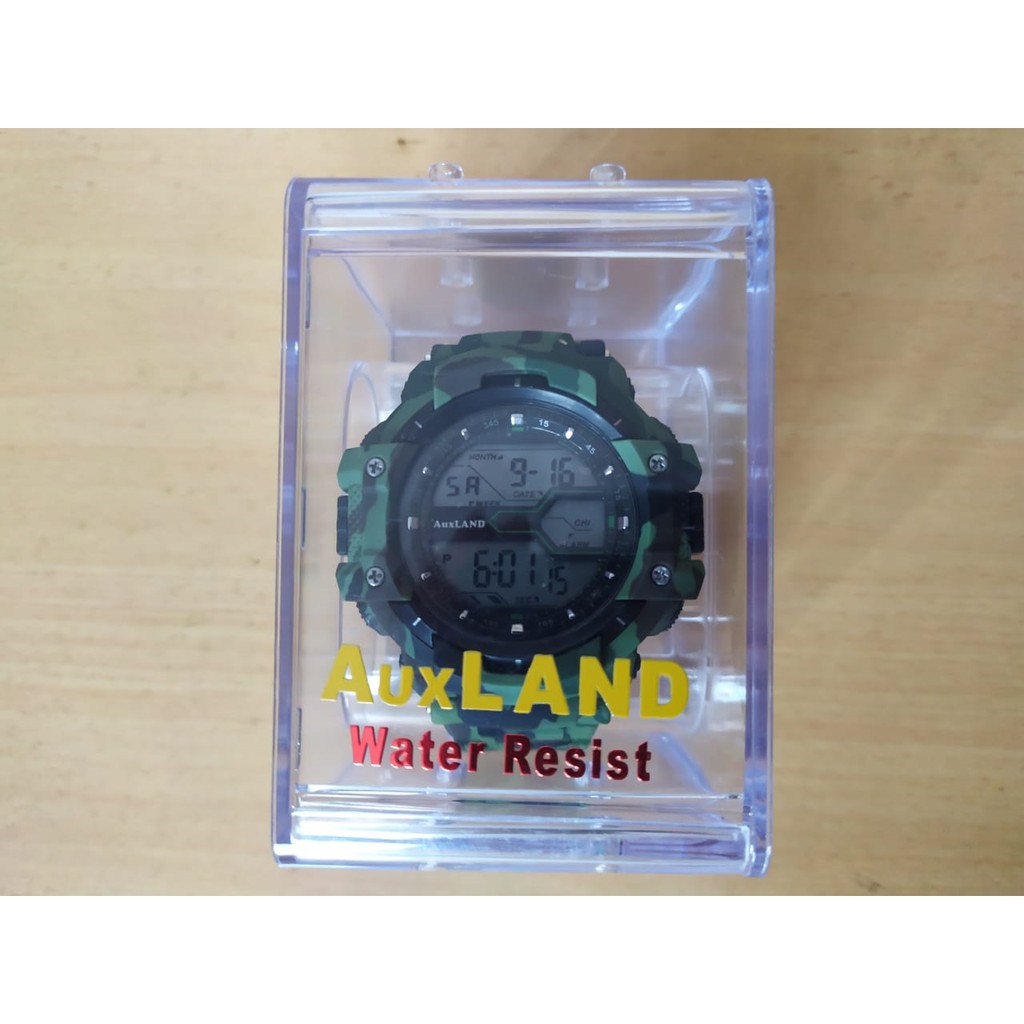 Jam / jam tangan Auxland Digital Army / Loreng Keren