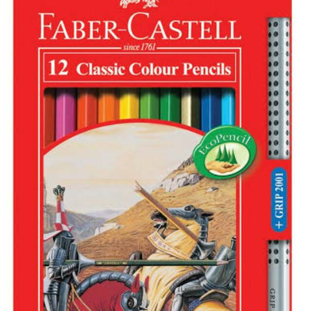 

Pensil warna classic faber castel 12 L