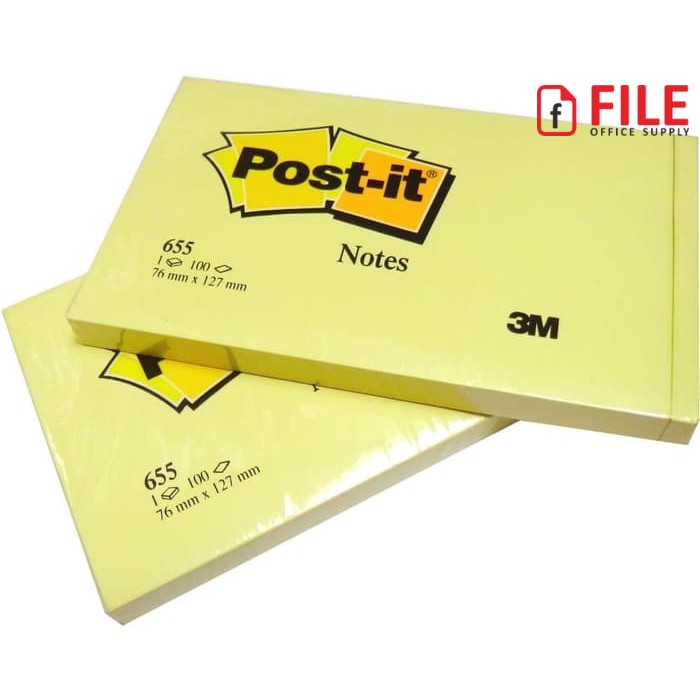 

Post-it 3M 655 / Sticky Notes