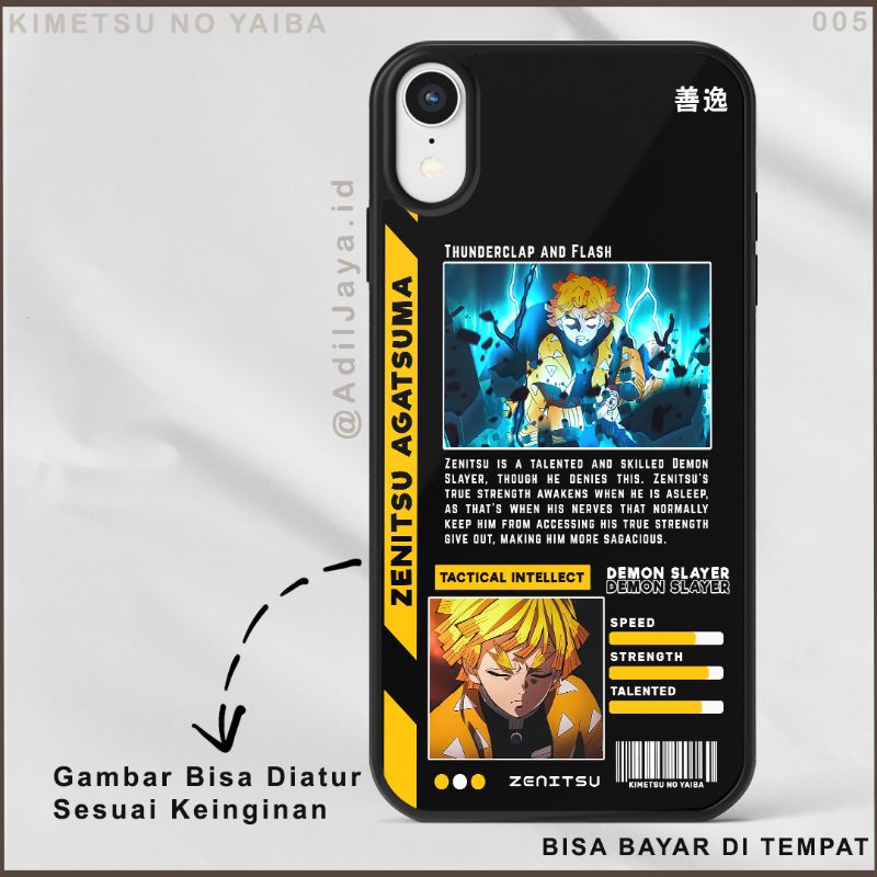Best Zenitsu Agatsuma Phone Case | Kimetsu No Yaiba