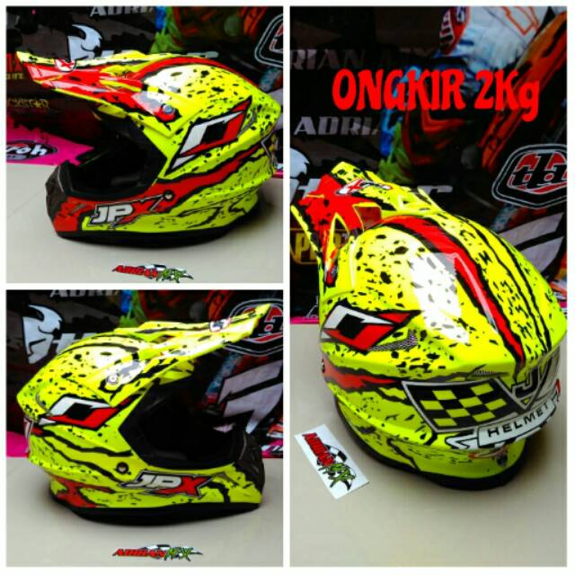 Helm Cross JPX Helm Trail JPX Helm Cross Helm Trail Helm SuperMoto Helm Replika Airoh KTM KLX YZ