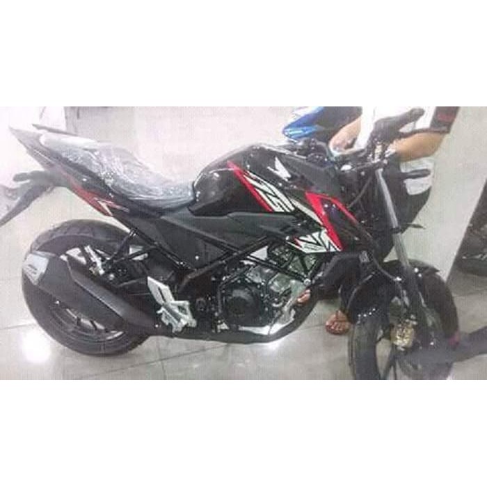 Stiker Striping Motor Honda Cb 150r 16 Hitam Merah Murah Shopee Indonesia