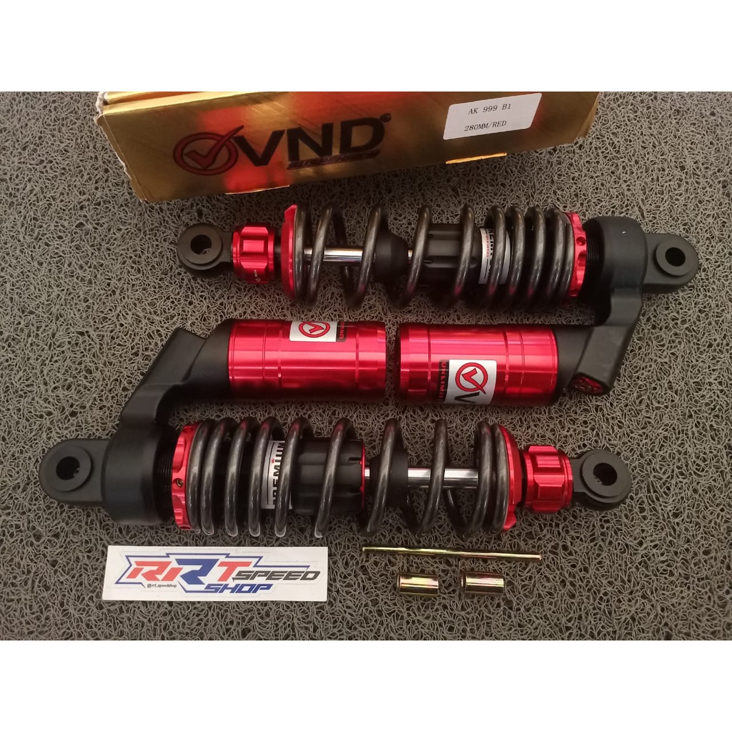 SHOCK JUPITER / F1ZR VND AK999 B1 FULL BLACK &amp; RED &amp; GOLD TABUNG