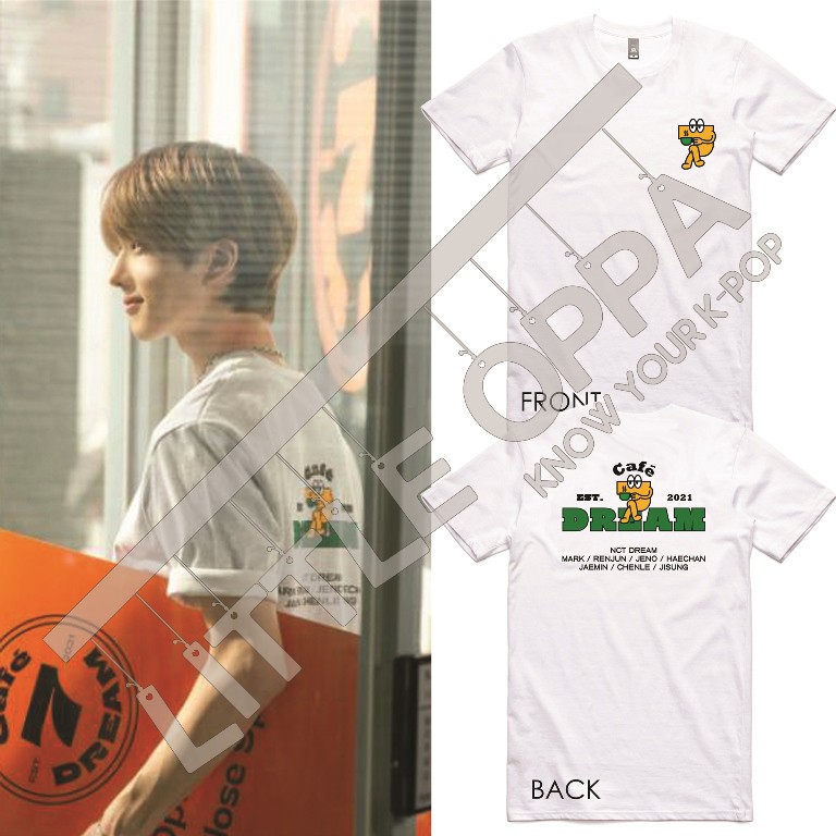 BAJU KAOS N C T DREAM N C T CAFE 7 DREAM T-SHIRT