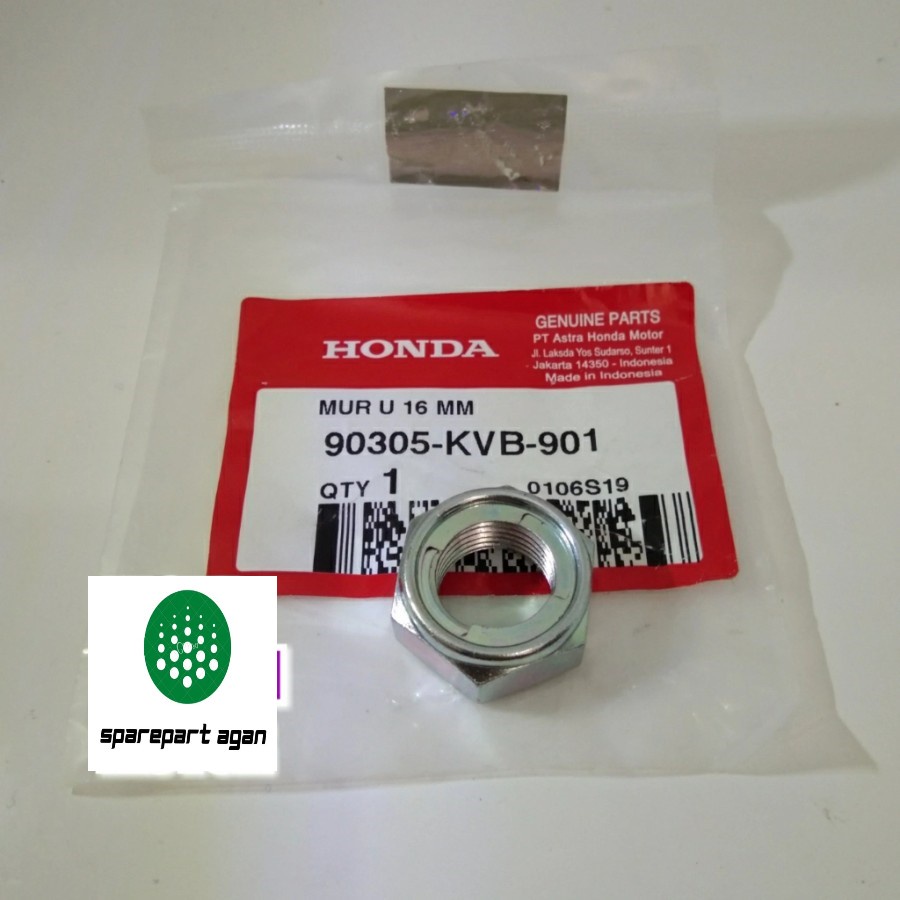Mur As roda belakang beat vario scoopy pcx genio 90305-KVB-901