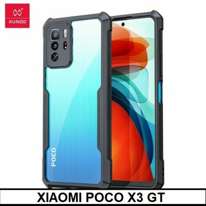 Clear Case Pocophone X3 - Softcase Shockproof Xiaomi Pocophone X3 GT 5G - SC