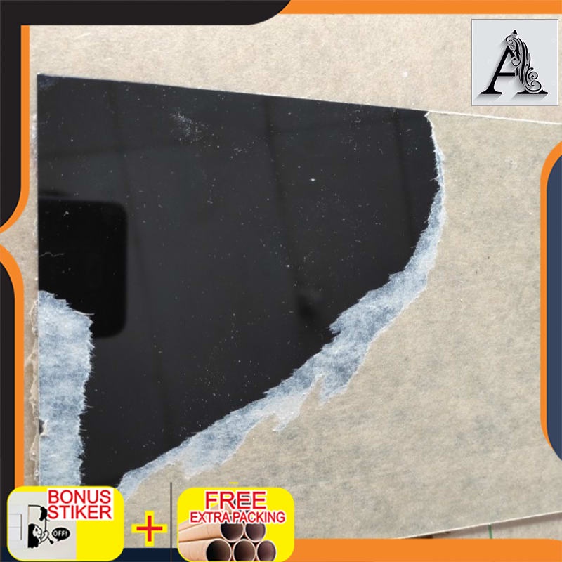 

Murah akrilik hitam glossy acrylic ukuran A4 - tebal 3mm
