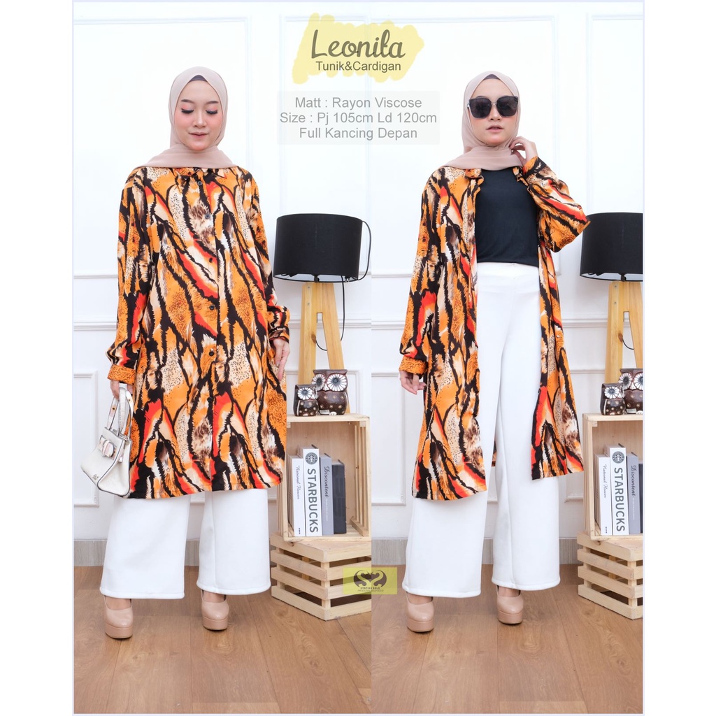 PROMO LONG TUNIK/ATASAN WANITA MOTIF RAYON VISCOSE LD 100/110/120