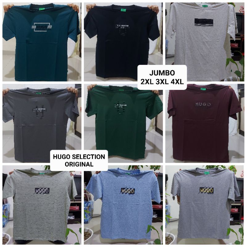 Kaos HG Selection Original Big Size Jumbo xxl xxxl 4xl hs selection ori