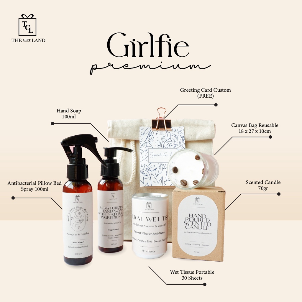 

Kado Ulang Tahun Cewek Hadiah Pacar Hampers Gift Set Birthday - GIRLFIE PREMIUM