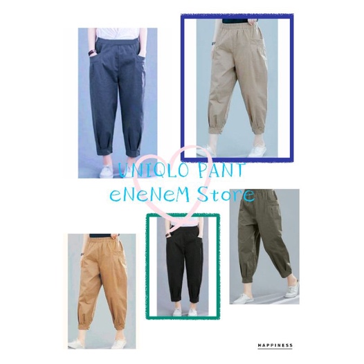 HARUKA PANT Celana Wanita Korean Style BaggyPant Hinata