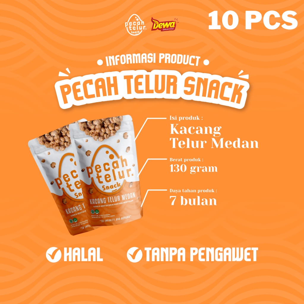 

Pecah Telur Medan || Kacang Telur Medan || 10 pcs